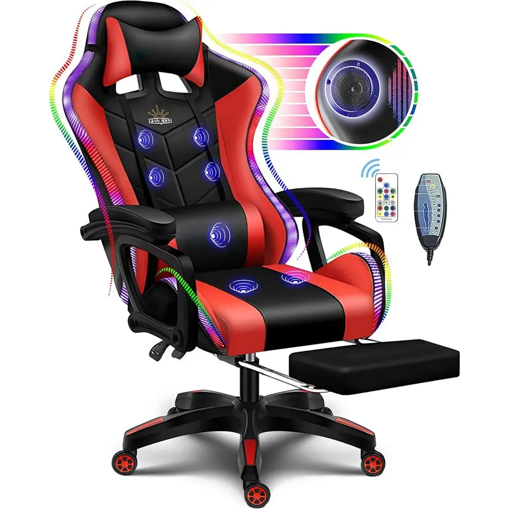 Speakers - Chaise de jeu ergonomique à dossier