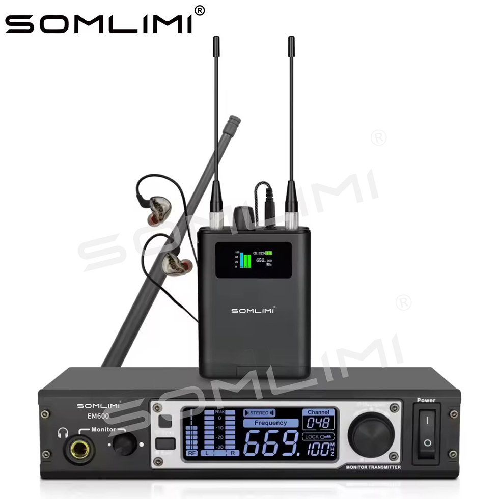 In Ear Monitors For Singers - SOMLIMI Système de monitoring intra-auriculaire sans