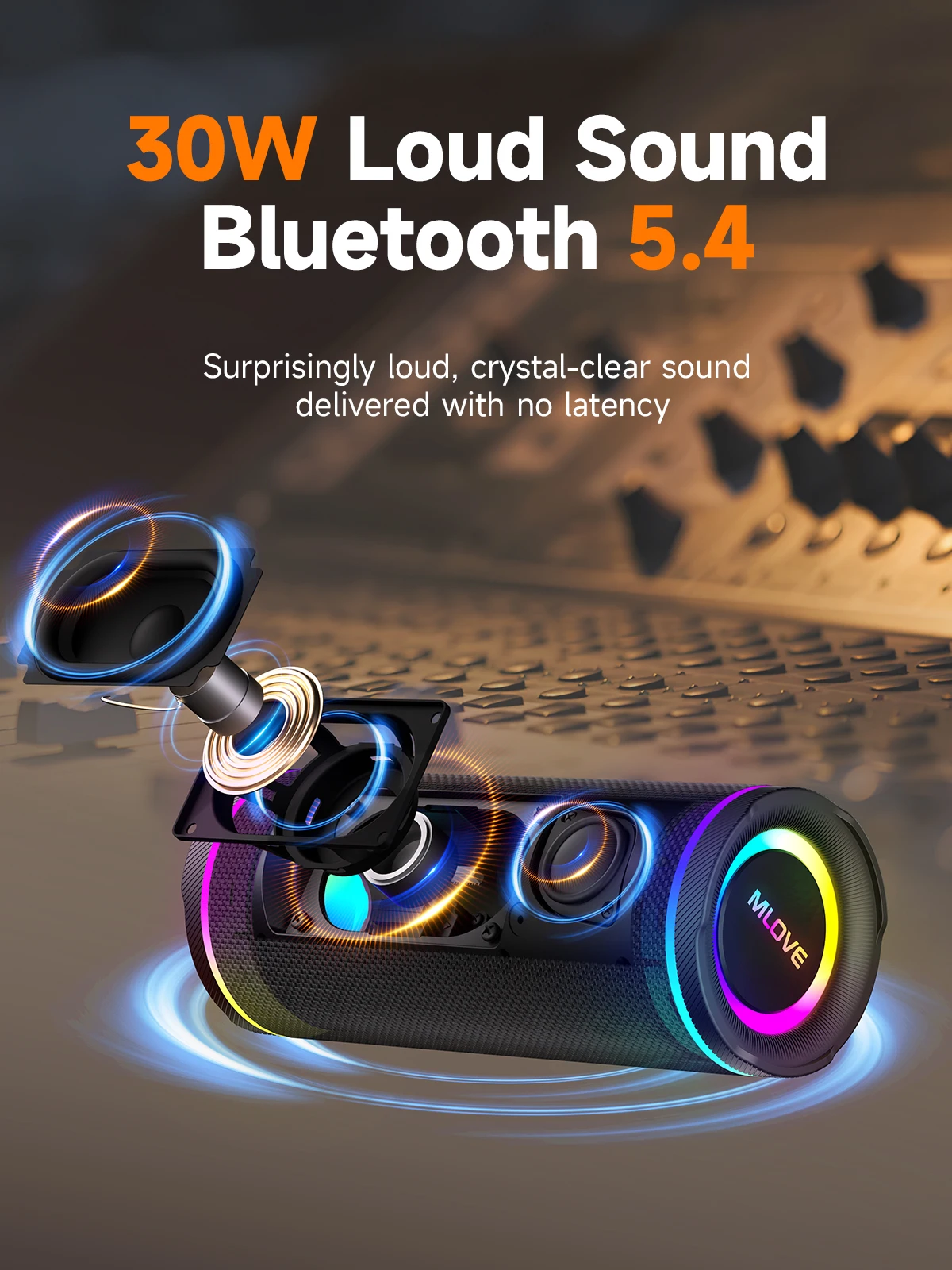 Haut-parleur Bluetooth portabl - Portable Bluetooth Speaker Waterproof Ipx7 avis et prix
