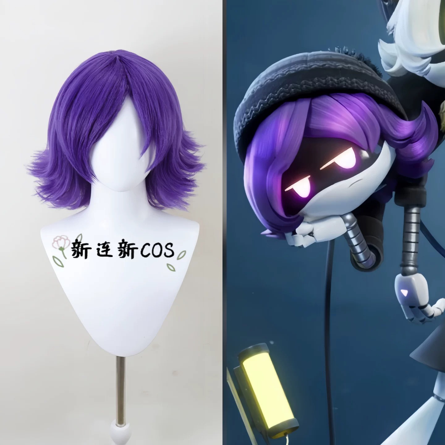 Perruque de cosplay Murder Dro - Drones avis et prix