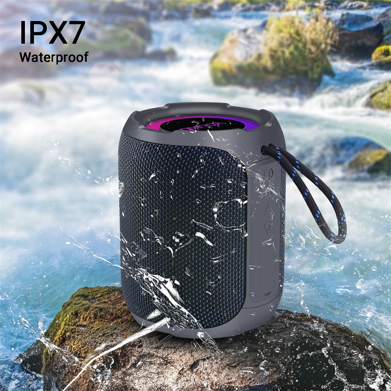 Haut-parleur Bluetooth portabl - Portable Bluetooth Speaker Waterproof Ipx7 avis et prix
