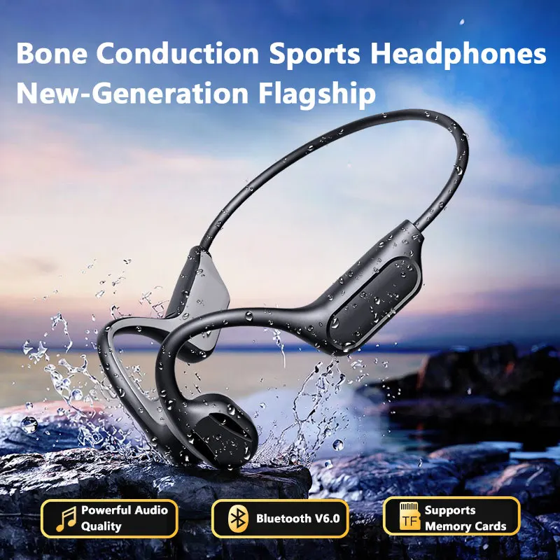 Nouveaux écouteurs Bluetooth à - Bone Conduction Running Headphones avis et prix