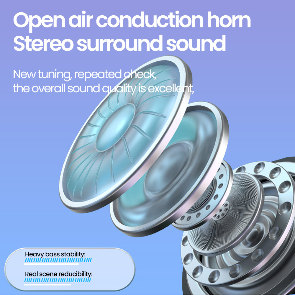 Écouteurs sans fil OWS à condu - Open Ear Air Conduction Headphones avis et prix