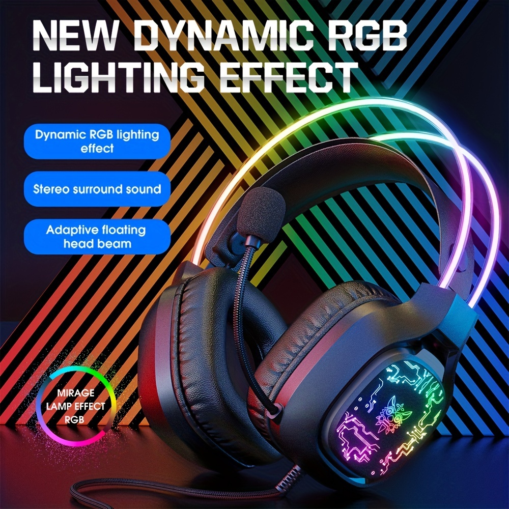 ONIKUMA X22 casque de jeu RGB  - Gaming Headset With Mic Rgb avis et prix