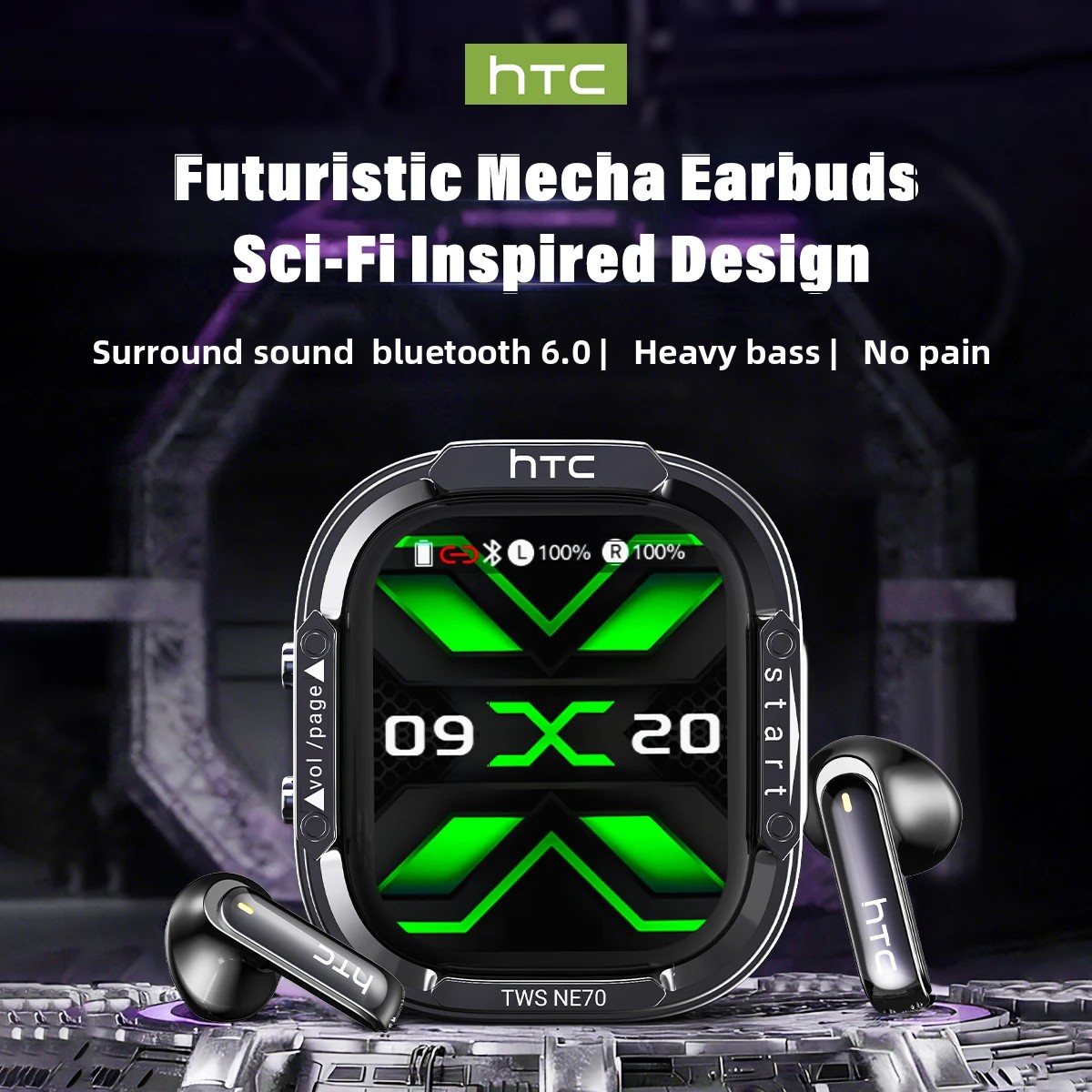 Écouteurs sans fil HTC NE70 Bl - Sleep Mask Headphones Bluetooth avis et prix