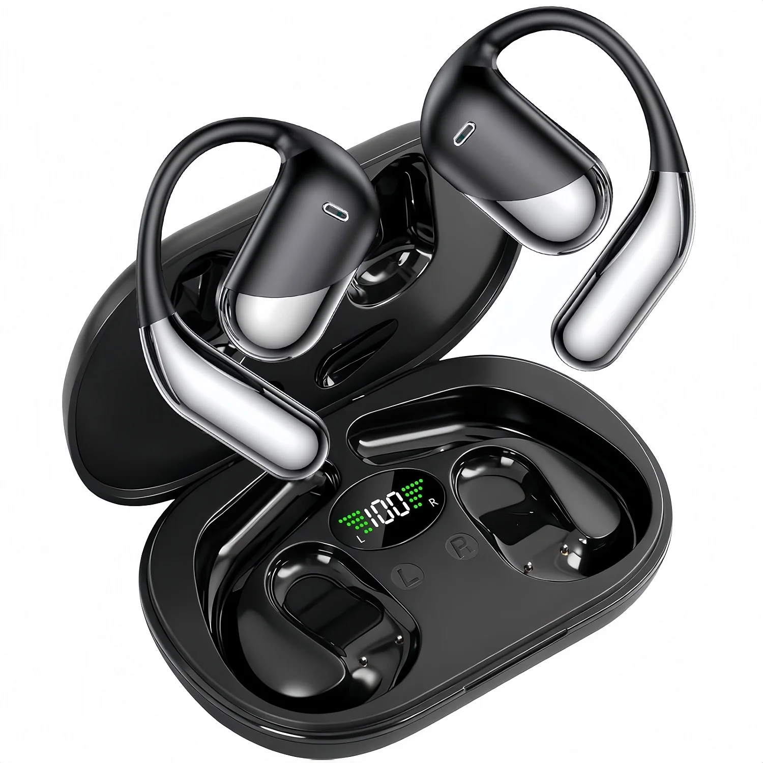 Écouteurs sans fil sport Bluet - Anc Wireless Over Ear Headphones avis et prix