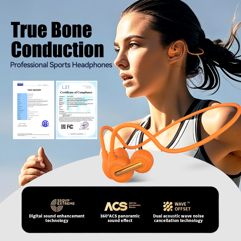 Écouteurs sportifs Bluetooth à - Bone Conduction Running Headphones avis et prix
