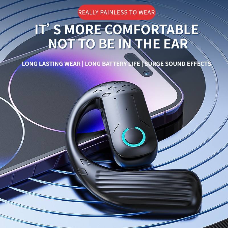 Écouteur sans fil ouvert Bluet - Open Ear Air Conduction Headphones avis et prix