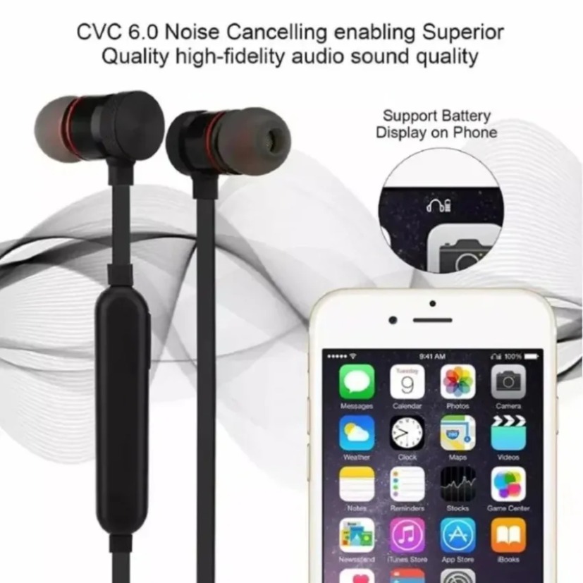 Écouteurs Bluetooth à tour de  - Magnetic Neckband Sports Earphones avis et prix